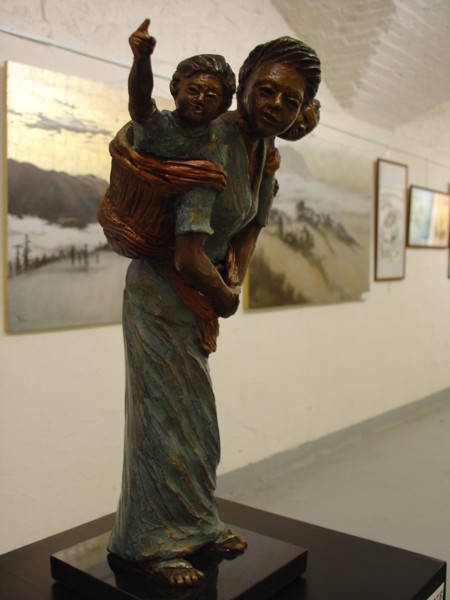 sculpture : Inge Rijanto ( Indonésie)