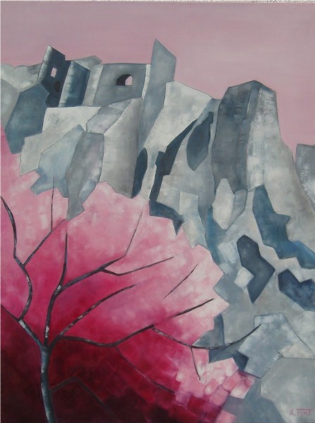 Anne Mathieu : Printemps sur les Baux