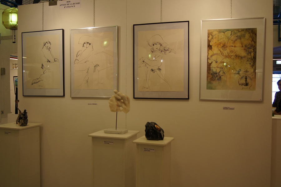 Artiste russe : Rustam HAMDAMOV - sculptures : MF FATTORE