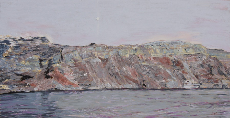 Patrice LABBE: Falaises au couchant