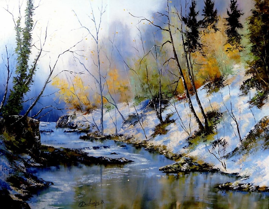 Bernard DESCHAMPS : Douceur hivernale