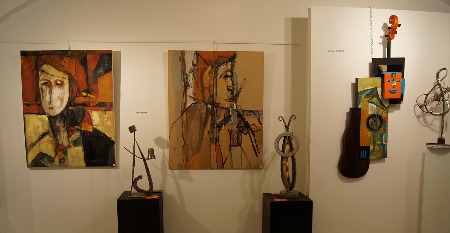 Martine GEE - Patrick INNOCENT - sculptures  : Bernard PETITJEAN