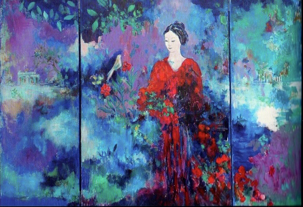 Chantal THIRIET VERON: Le jardin oublié