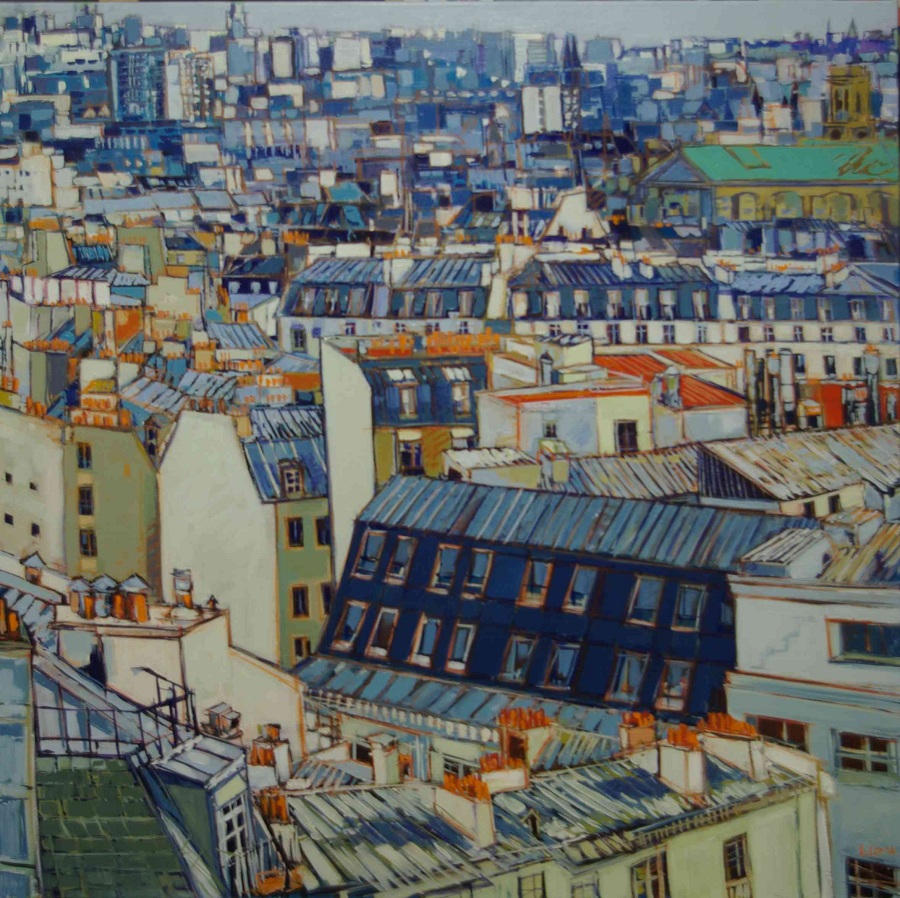 Ludovic Le Moal (LOMA) : vue de Paris